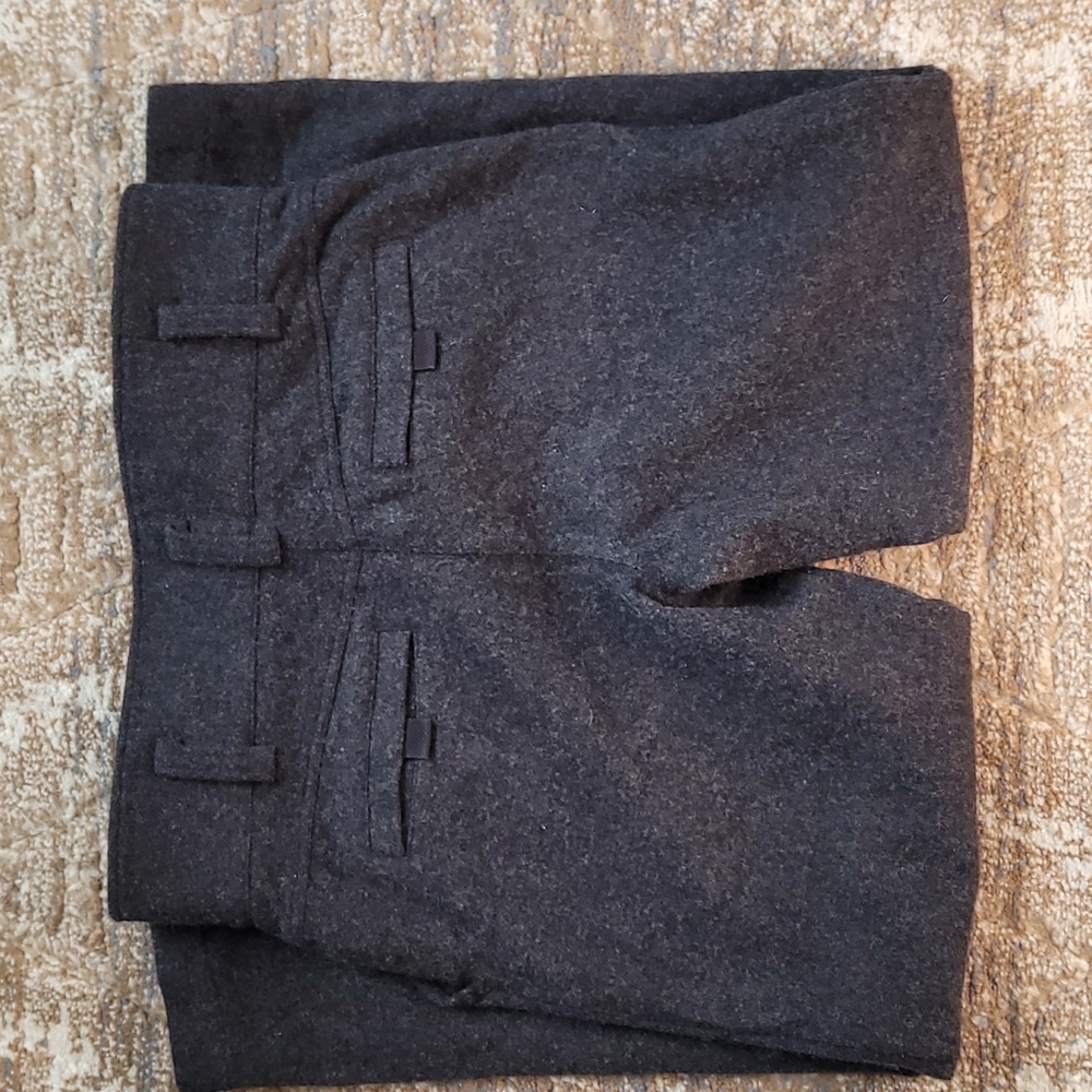 Burberry Brit Pleated Wool Pants